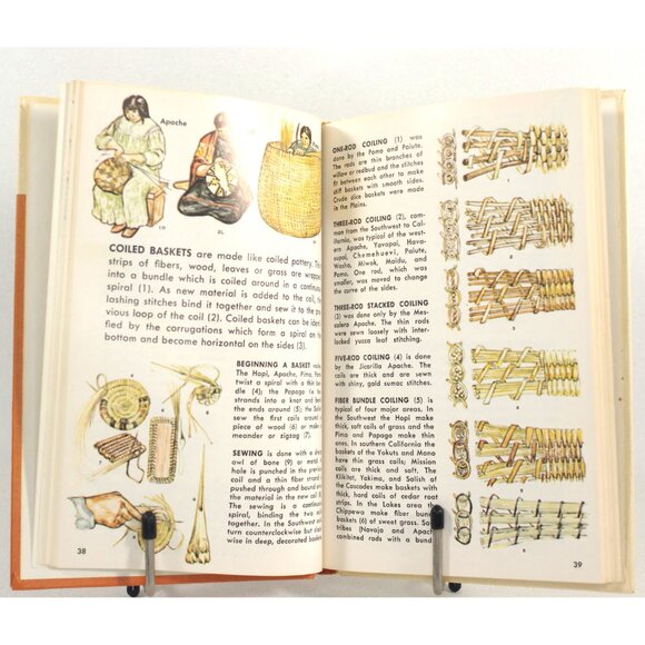 North American Indian Arts by Andrew Whiteford, Golden Press 1970 First Edition - Picture 7 of 10